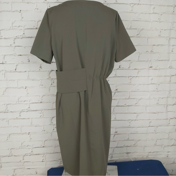 OAK + FORT Shirt Dress💚 - Picture 3 of 8